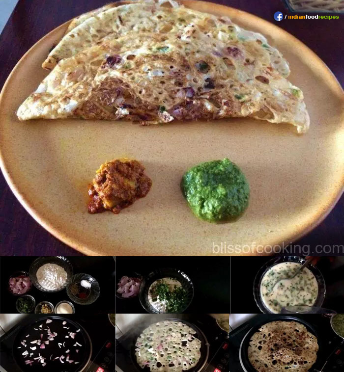 Chawal Ka Cheela (Rice Pan Cake) recipe step by step
