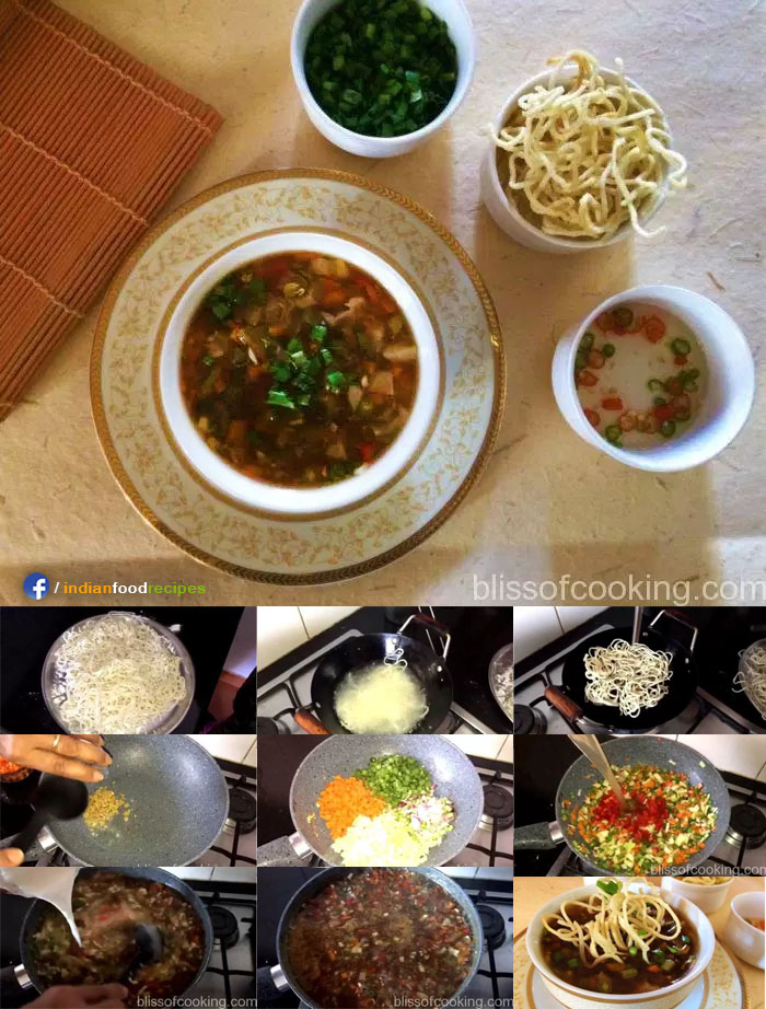 Manchow Soup recipe step by step